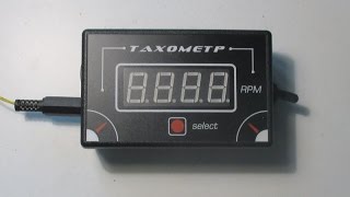 Самодельный универсальный цифровой тахометр на PIC16F628A