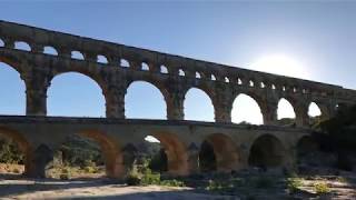 Pont du Gard Древнеримский акведук Коуч в отпуске Прованс #‎ТолькоВперед‬