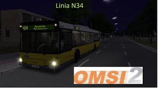 OMSI 2 Spandau Real 136 236 X36 By BusDriver30 Linia N34 MAN NL263