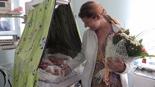 У Житомирському перинатальному центрі новонародженій трійні дали імена - Житомир.info