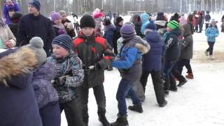 "Проводы Русской зимы" в парке пгт. Новозавидовский