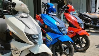 2022 Suzuki Avenis 125 Top Model (Matte Grey) BS6 Detailed Walkaround,All New Features | Rash Gear
