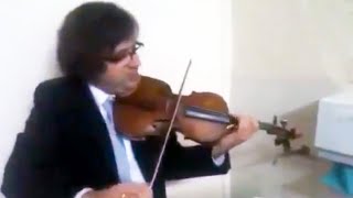 Triple concerto for faucet, water pipes and fiddle... More - www.av-kwartet.art.pl