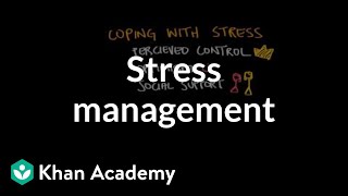 Stress management | Processing the Environment | MCAT | Khan Academy
