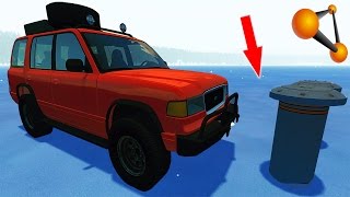 ЧТО БУДЕТ ЕСЛИ НА ЛЬДУ РЕКИ ОТКАЖУТ ТОРМОЗА ? - ЗИМНИЙ BEAMNG DRIVE