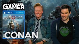 Clueless Gamer: "God Of War" With Bill Hader  - CONAN on TBS