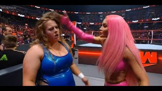 WWE RAW Doudrop vs Alexa Bliss! DOUDROP GETS SNUFFED BY EVA MARIE 8/9/21