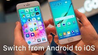 Switch to iPhone from Android with the Move to iOS app