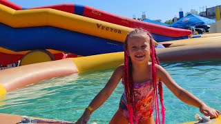 Детская площадка Рута. Аквапарк Батут Бассейн. Семейный отель Ruta Family Club Hotel 2020