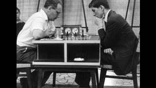 Amazing Chess Game : Mikhail Botvinnik vs Bobby Fischer - Gruenfeld Defence, Varna Olympiad 1962