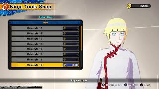 Naruto to Boruto: Shinobi Striker - How To Get All Hairstyles | Female and Male
