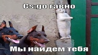 CS GO. ЧИТЕРЫ ВЕЗДЕ. ПРИНИМАЕТСЯ ЧЕЛЛЕНДЖ. ПИУ ПИУ СБИТ ПРИЦЕЛ #3