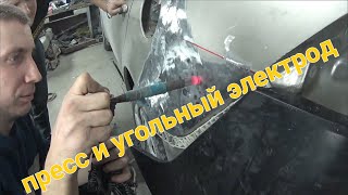 Сложный ремонт Lancer X / не каждый возьмется за такое!!! #ремонтлансер