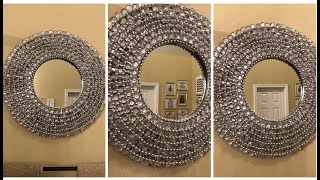 Dollar Tree DIY || Glam Wall Mirror