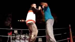 le ring 2009 Claire et Jess VS T boogz et Tiboune 1/2 Final Pop