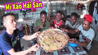 Quanglinhvlogs || Mâm Mì Xào Hải Sản Siêu Ngon #256