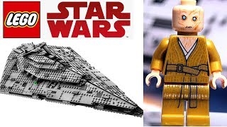 Обзор LEGO Star Wars Сноук и Звездный разрушитель Первого Ордена 75190