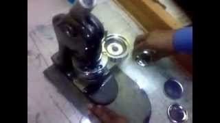Badge machine