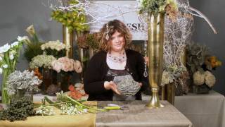 The Art of Flowers January 2012: 2 Large Party Entrance Floral Designs