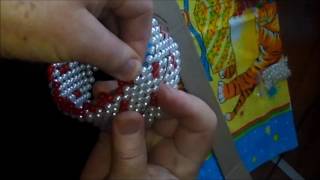 Шкатулка из бисера Плетение из бисера. Бисероплетение.
