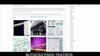 Telones para teatros - Cortinas para escenarios - Telones e