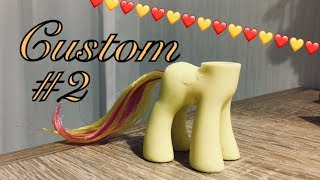 MLP: Создаём ООАК/custom #2 Как перепрошить хвост пони