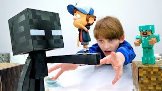 Секреты игры Майнкрафт - Диппер из Гравити Фолз в Майнкрафт.