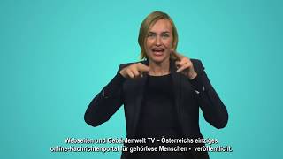 Internationale Woche der gehörlosen Menschen 2019 (Ankündigung)