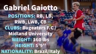GABRIEL GAIOTTO SHORT HIGHLIGHT VIDEO 2019 SEASON