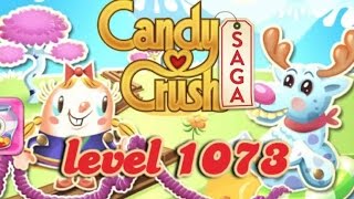 Candy Crush Saga Level 1073 - ★★★
