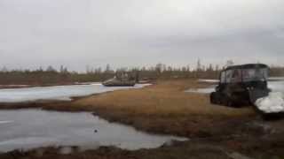 Арго- вездеход по болоту (1ч)