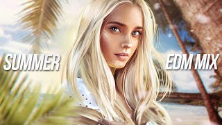 SUMMER EDM MIX 2021 - Best Remixes of Popular Songs | Electro House Party Music