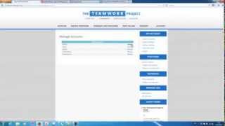 Theteamworkproject.org! Инструкция по регистрации!