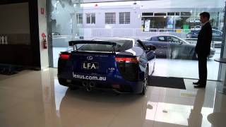 Lexus LFA Start up engine sound and rev
