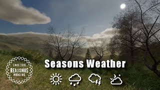 #71 Farming Simulator 19 - Seasons Mod  - Dynamiczna pogoda | Dynamic weather, storm, lightning..