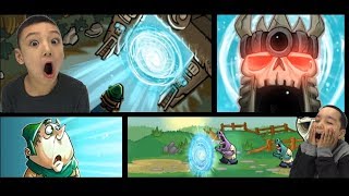 Эпический сундук и ЗОМБИ! Tower Conquest Игровой мультик для детей про БОИ и СРАЖЕНИЯ. ХАСТИМА