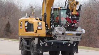 BTE MULCHER ON A BTE-M318 EXCAVATOR