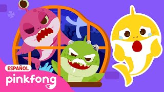 Jugando al Escondite con la Familia Tiburón Zombi | Pinkfong Canciones de #Halloween para Niños