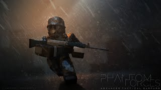 Играю в Roblox в режим Phantom Forces