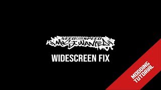 [Modding Tutorial] Widescreen Fix NFS: Most Wanted Black Edition