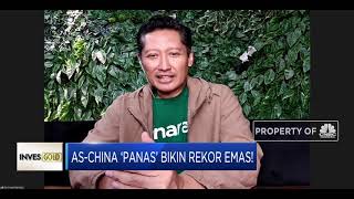 Mardigu Wowiek: AS-China Kian Panas, Saatnya Alihkan 20% Portofolio Investasi ke Emas