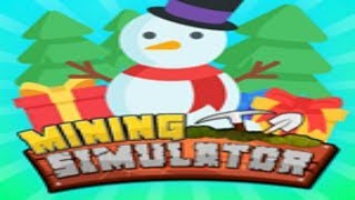 Mining Simulator all christmas codes 2018