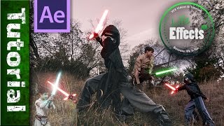Advanced Lightsaber Animation with motion tracking in After Effects ?  A Saber Tutorial