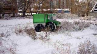 Вездеход с двигателем Ока.
