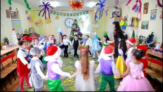 Новогодний утренник в детском саду Севиндж 2017 старшая группа