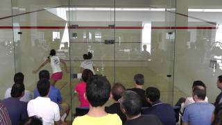 Squash 2011 Pallikal v Adel - Game 1 of 3_001