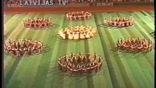 Alku Deja, Saules Josta, Latvijas Dziesmu Svetki 1990