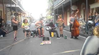Yes Ma'am String Band on Royal Street