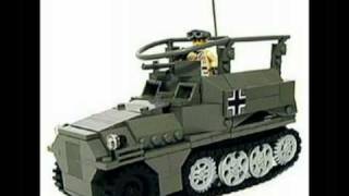 WW2 lego land vehicles