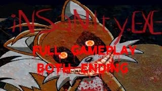 Insanity.exe (Sonic2.exe Part III) - Full Gameplay (Both Ending) - No Commentary